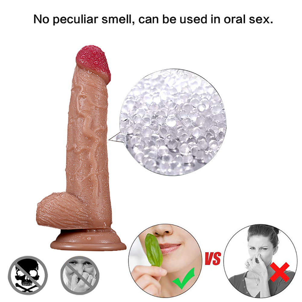 Artificial suction cup dildo manual female masturbator adult sex toys