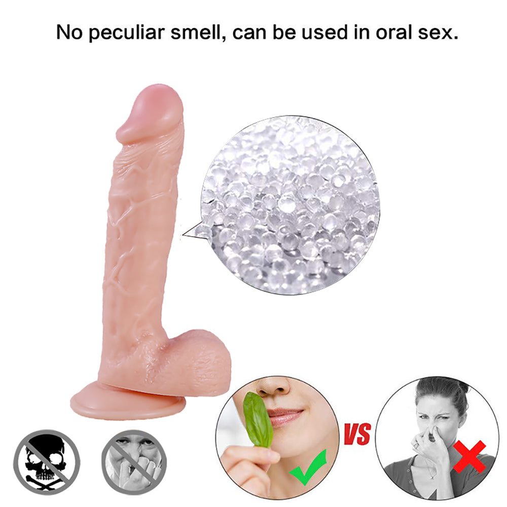 Realistic Dildos,enlarged Duke imitation phallus, PVC women's appliances, adult sex toys