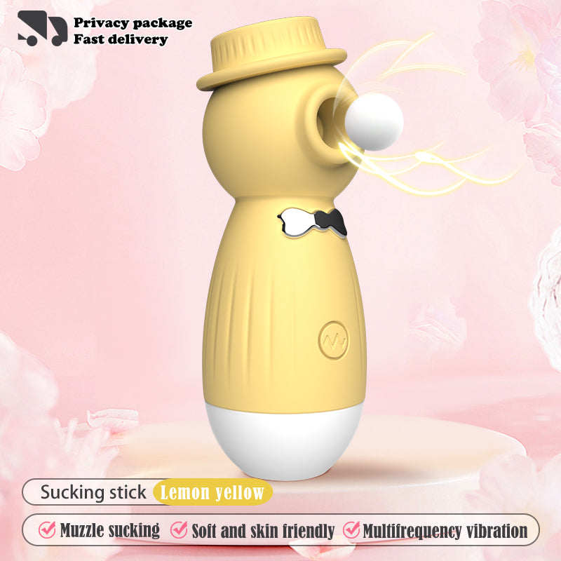 Suck on the electric little gentleman sex jump egg masturbator portable nipple clitoris masturbation adult toys