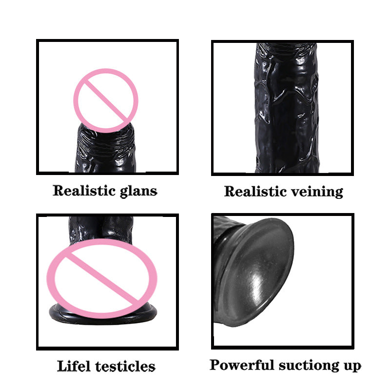 Realistic Dildos,enlarged Duke imitation phallus, PVC women's appliances, adult sex toys